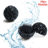100 pcs Aquarium Bio Balls Filter Media Wet/Dry 16mm