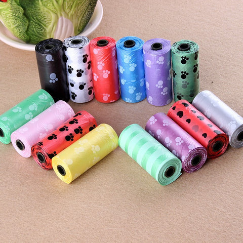 10Roll=150PCS Degradable Pet Dog Waste Poop Bag