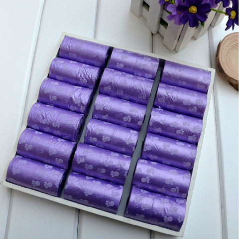 10Roll=150PCS Degradable Pet Dog Waste Poop Bag