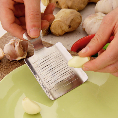 High Quality Stainless Steel Ginger Shredder Wasabi Grinder Garlic Grater