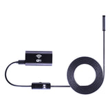 1m 1.5m 2m 3.5m 5m Cable IOS Android Wifi Endoscope with 8mm Lens 6 LED Waterproof Iphone Endoscope Inspection Borescope Camera