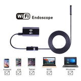 IOS Android Wifi Endoscope with 8mm Lens 6 LED Waterproof