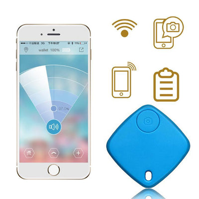 Smart Tag Wireless Bluetooth Tracker Child Bag Wallet pet Key Finder GPS Locator 2 Color  Anti-lost alarm Reminder