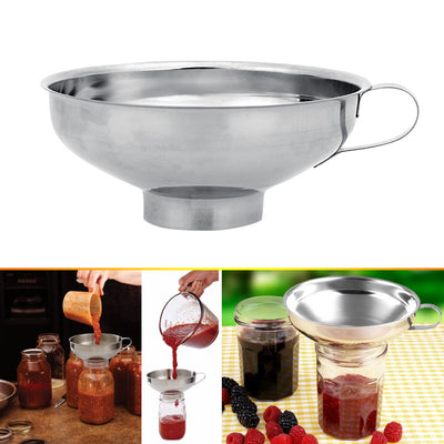 Stainless Steel Wide Mouth Canning Funnel