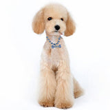 Crystal Rhinestone Necklace Bone Pattern Pendant Pet Puppy Collars Jeweled for dogs and cats
