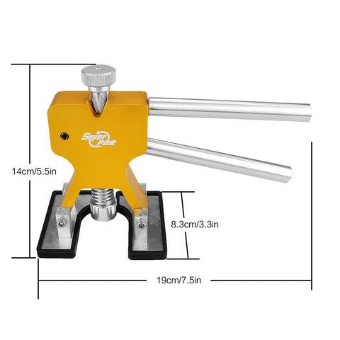 Professional High Quality Car Paintless Dent Repair Tools Set Gold Dent Puller Glue Tabs