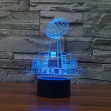 Super Bowl Sunday Nightlight Lamp 3D