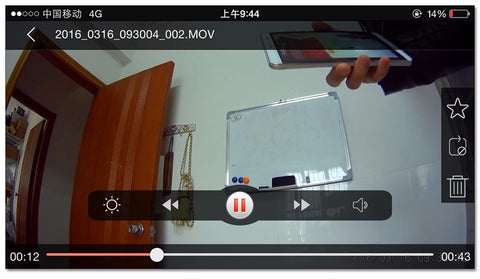 Novatek 96655 IMX 322 Full HD 1080p Dashcam