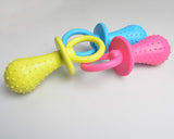 1Pc Rubber Nipple Dog Toys For Pet Chew Teething Train