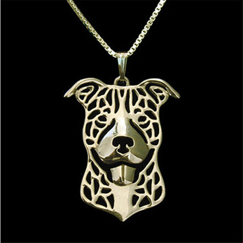 Women's Pitbull Dog Necklaces Lovers Hot style Alloy Dog Jewelry Necklaces