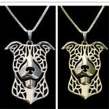 Women's Pitbull Dog Necklaces Lovers Hot style Alloy Dog Jewelry Necklaces