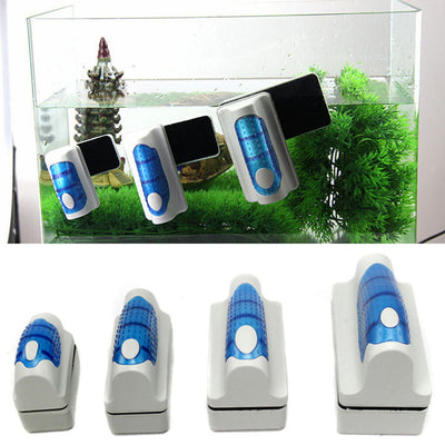 Magnetic Brush Aquarium Fish Tank Glass Algae Scraper