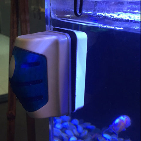 Magnetic Brush Aquarium Fish Tank Glass Algae Scraper