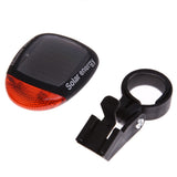 Solar Powered LED Bicycle Lights Bike Rear Tail Lamp