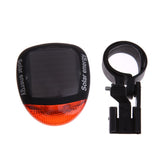 Solar Powered LED Bicycle Lights Bike Rear Tail Lamp