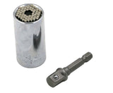 2 Piece Gator Grip Universal Socket Multi-Function Hand Tool Set Repair Kit