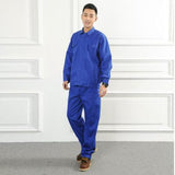 Mens Coveralls For Repair Dustproof Cowboy Cotton Work Clothes Jumpsuit Long Sleeve High Quality M-3xl