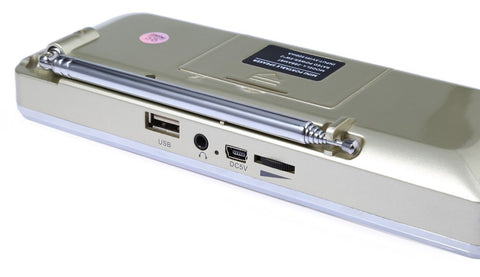 Mini Portable Rechargeable Bluetooth Wireless Speaker AM Radio FM Radio Function Support F Card USB