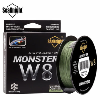 SeaKnight Braid Line 500M 8 Strands 0.16-0.50mm Super Strong Braided Fishing Line For Sea Fishing Wide Angle Technology