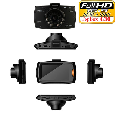 Sale G30 Full HD 1080P Motion Detection Night Vision G-Sensor Dashcam