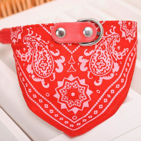 Lovely Pet Dog Scarf Collar Adjustable