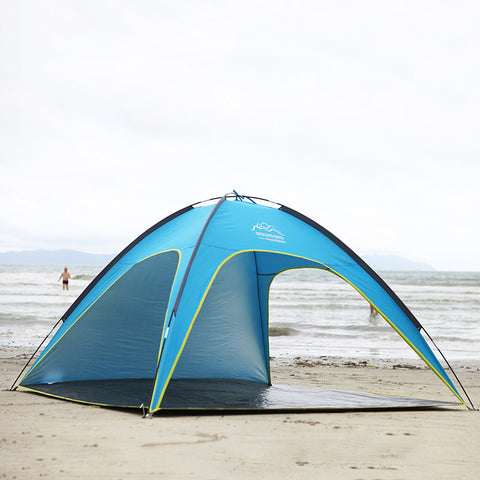 4 People Beach Tent Ultralight Beach Camping Tent Sun Shelter Large