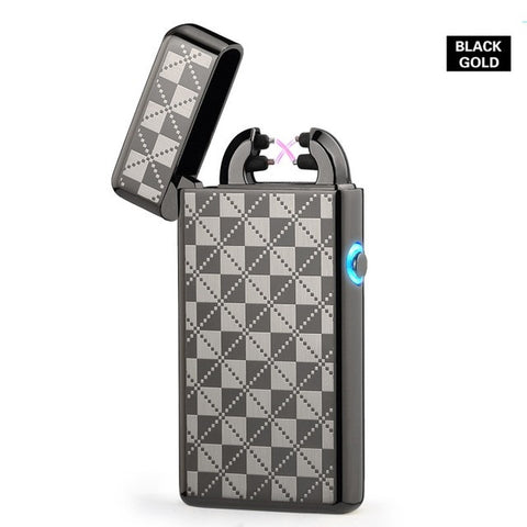 Cross Double Arc Lighter USB Pulse Cigar Lighters