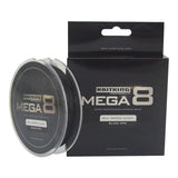 Mega8 Super Strong 274M 8 Strands Weaves PE Braided Fishing Line Rope Multifilament 20LB 25LB 30LB 40LB 50LB 65LB 80LB