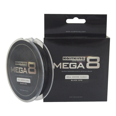 Mega8 Super Strong 274M 8 Strands Weaves PE Braided Fishing Line Rope Multifilament 20LB 25LB 30LB 40LB 50LB 65LB 80LB