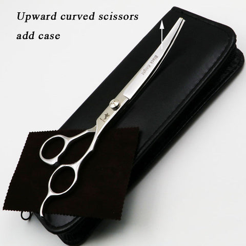 7 inch scissors Black Knight Professional Barber Salon Hair Cutting Scissors And Pet Shears Hairdressing