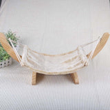 Natural Wooden Handmade Cat Bed Cat Hammock