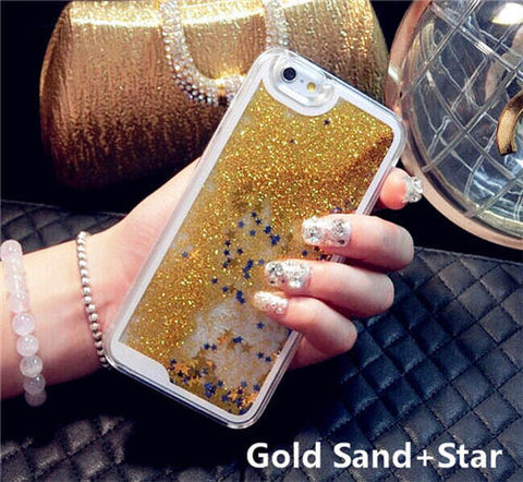 Liquid Glitter Sand Case Cover for iPhone