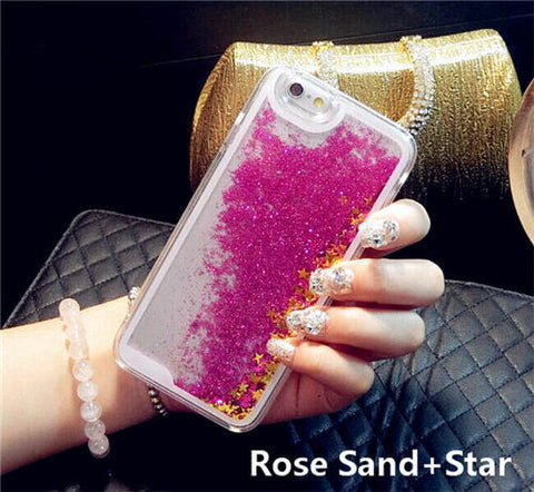 Liquid Glitter Sand Case Cover for iPhone
