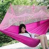 Hammock Single-person Folded Into The Pouch Mosquito Net Hammock