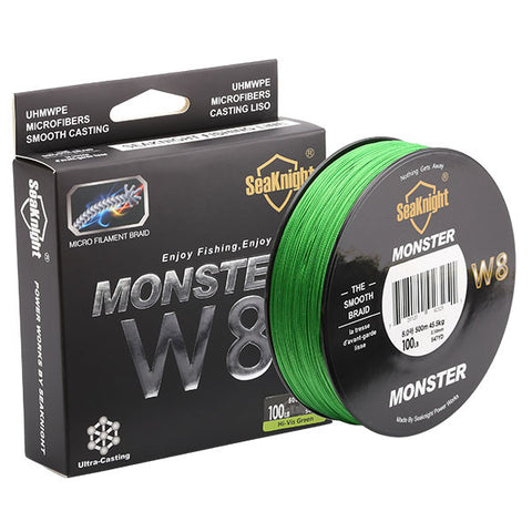 SeaKnight Braid Line 500M 8 Strands 0.16-0.50mm Super Strong Braided Fishing Line For Sea Fishing Wide Angle Technology