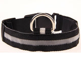 Nylon Pet Dog Collar LED Light Night Safety Light-up
