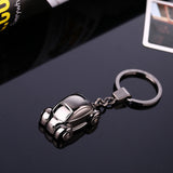 9.4CMCreative Metal lED Car Keychain car accessories Turbo Charger Key Chains Key Ring Holder Keyring Porte clef Gift Souvenirs