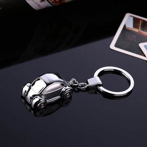 9.4CMCreative Metal lED Car Keychain car accessories Turbo Charger Key Chains Key Ring Holder Keyring Porte clef Gift Souvenirs