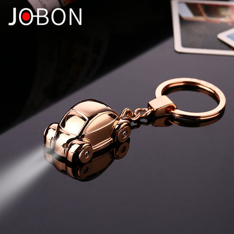 9.4CMCreative Metal lED Car Keychain car accessories Turbo Charger Key Chains Key Ring Holder Keyring Porte clef Gift Souvenirs