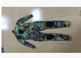 3mm Neoprene Camouflage Spearfishing Diving Suit Men Wetsuits With Long Sleeve Swimwear Scuba One Piece