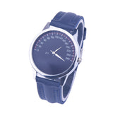 Relogio Masculino Faux Leather Male watch