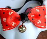 1Pcs Adjustable Dog Collar Cat Pet Cute Bow Tie With Bell Puppy Kitten Necktie Collar
