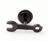 Stainless Wrench Screw Stud Earring