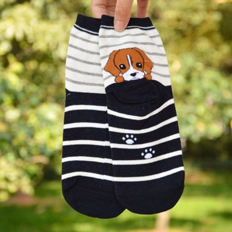 3D Printed heel Puppy Socks