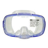 Spearfishing scuba tempered glass diving mask