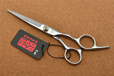 701# 6'' Japan Kasho TOP GRADE Hairdressing Scissors 440C 62HRC Bang Cut Barbers Cutting Scissors Thinning Shears