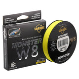 SeaKnight Monster W8 300M 8 Strands Fishing Line Multifilament Fishing PE Line 8 Weaves Strong Braided Wire 20LB 40LB 80LB 100LB