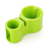 HandHeld Spiral Cutter Fruit Vegetable Slicer Built in knife sharpener
