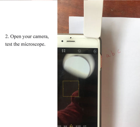 60X Zoom LED Clip On Mobile Phone Magnifiers Microscope Micro Lens for Apple iPhone 6 Plus/Samsung Galaxy S6 Other Smartphones