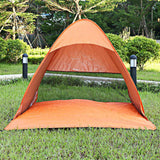 Instant Quick Cabana Beach Tent Outdoor Automatic Foldable Sun Shelter 3 - 4 Person Portable UV Protection